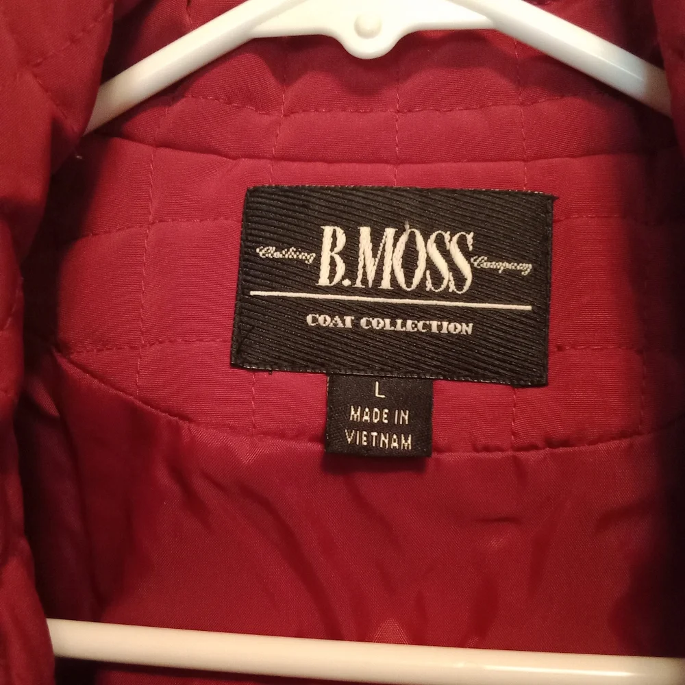 Women's B Moss Coat/Jacket Large - Picture 3 of 7